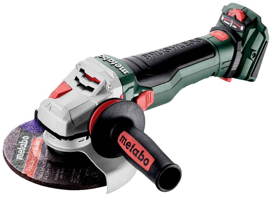 Metabo WVB 18 LTX BL 15-150 Quick 601747840 Vinkelslip batteridriven 150 mm borstfri, inkl. v&auml;ska, exkl. batteri/laddare, Utan laddare 18 V