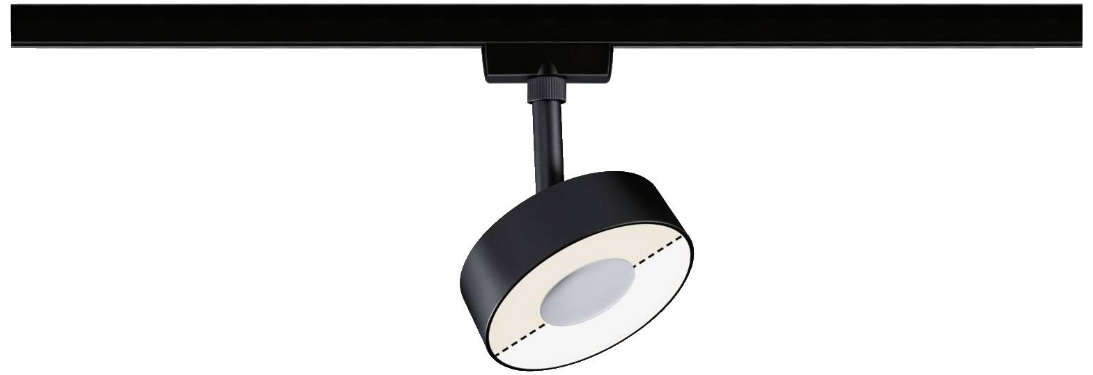 Paulmann Circle 230V-railsysteem lamp URail LED vast ingebouwd 5 W LED Zwart (mat)