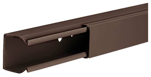 Hager LF2502508014 Kabelgoot (l x b x h) 2000 x 25 x 25 mm Bruin 2 m