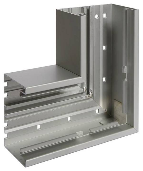 Hager BRA651005ELN plosnati kutnik plosnati kutnik (Š x V x D) 100 x 68 x 68 mm 1 St. aluminij boja