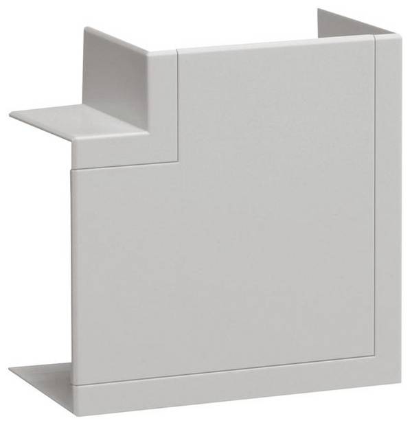 Hager BR651005H7035 plosnati kutnik  (Š x D) 100 mm x 68 mm 1 St. siva