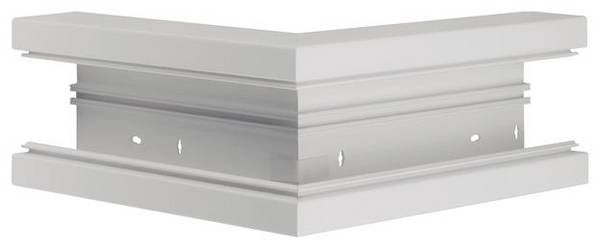 Hager BR6513037035 vanjski kut  (Š x D) 130 mm x 68 mm 1 St. siva