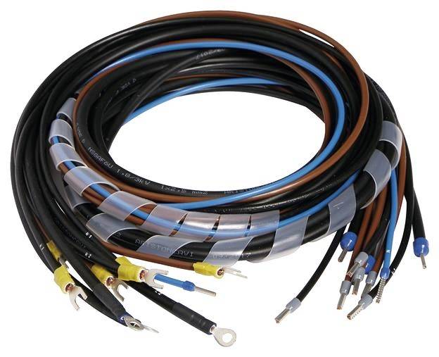 Hager Y13FL Y13FL Meetsnoerset Bruin, Blauw 1 set(s)