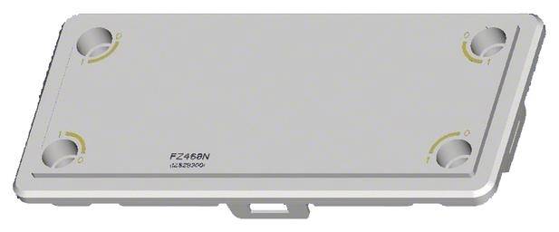 Hager FZ468N Hager FZ468N kabelinvoer univers IP44/54 o.voorvormen Kabelinvoer Kunststof 1 stuk(s)