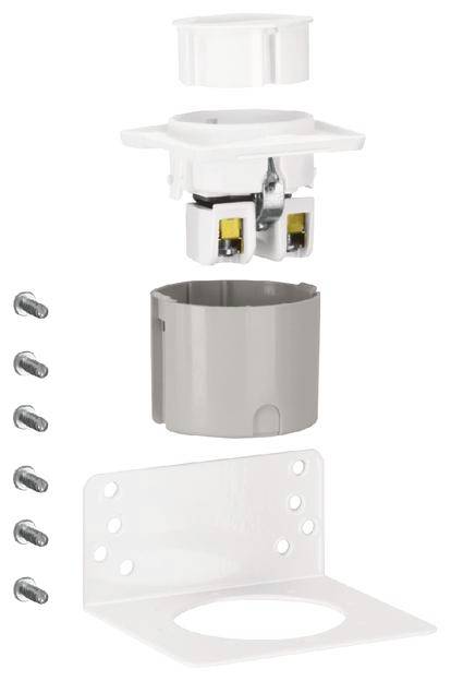 Hager VZ00APZ Hager VZ00APZ stopcontact geaard universele m.bevestigingshoek voor APZ m.Euroadapter Stopcontact 16 A 1 stuk(s)