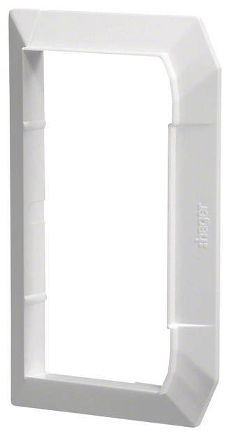 Hager G 1513 lgr Muurverbindingspaneel voor Accessoires voor elektroplintsysteem Grijs 1 stuk(s)