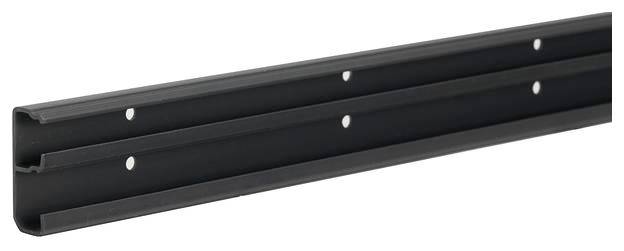 Hager SL200511 Ondergedeelte voor Elektroplintsysteem 2000 mm Zwart 2 m
