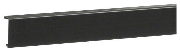 Hager SL2005529011 Bovengedeelte voor Kabelgoot 2000 mm Antraciet 2 m