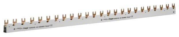 Hager KDN381B KDN381B Phase busbar 1000 mm 1 stuk(s) Piece