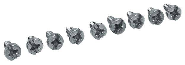 Hager UZ100 UZ100 Plaatschroeven 4.20 mm 9.50 mm Staal 100 stuk(s)