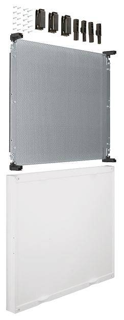 Hager UD32M1 Hager UD32M1 bouwsteen universeel 450 x 500 mm met geperforeerde montageplaat v. VDI Bouwsteen Kunststof Wit 1 stuk(s)