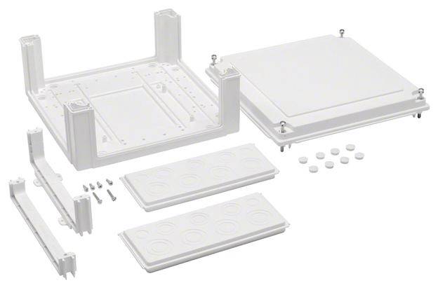 Hager U84LE Hager U84LE kabelaansluitdoos univers 324x307x149 IP54 SKII leeg voor uitbreiding Kabelaansluitdoos Meerdere kleuren 1 stuk(s)