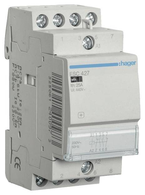 Hager ESC427 Installatiezekeringautomaat 1990 VA 230 V Piece 1 stuk(s)