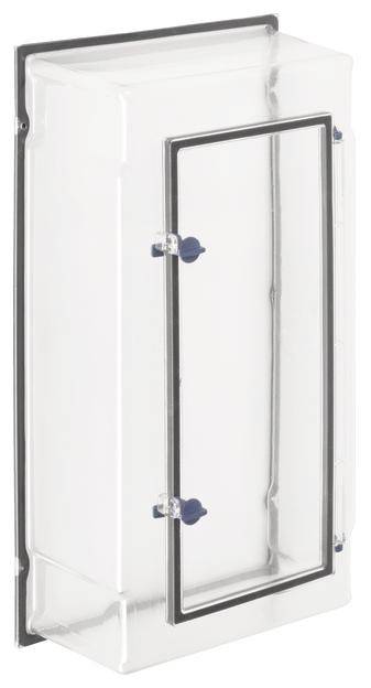Hager ZAY450AT Hager ZAY450AT meterveldafdekking IP54 450 mm helder zicht met deur Telervelddekking Kunststof 1 stuk(s)