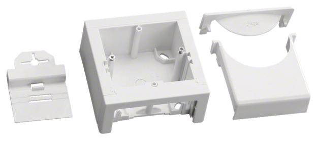 Hager ATA806099016 Apparaatdrager voor Accessoires voor elektroplintsysteem Wit 1 stuk(s)