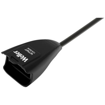 Crni vrh lemilice s natpisom 'Weller' i 'WTM 1 24 80W'.