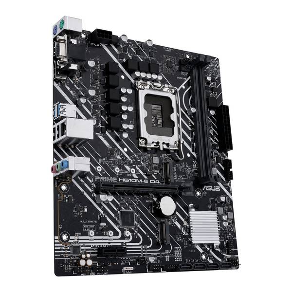 Asustek Computer PRIME H610M-E D4-CSM matična ploča Baza Intel® 1700 Faktor oblika (detalji) Micro-ATX Set čipova matične ploče Intel® H610