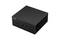 Kompaktan crni mini-PC s logom 'ASUS' na prednjoj strani, nekoliko USB priključaka i mrežnim prekidačem.