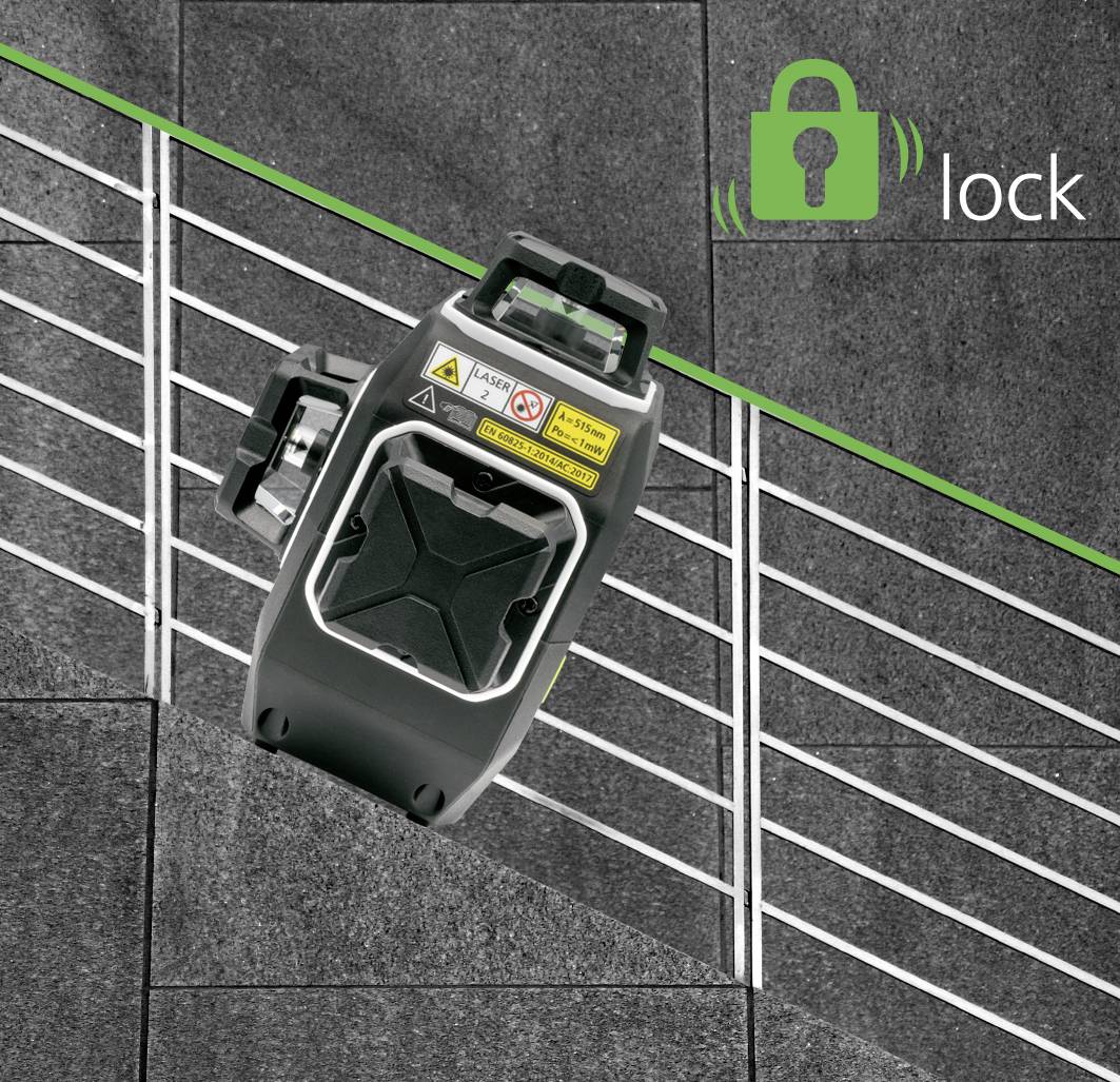 Robot leži ukoso na dijagonalnoj rešetki. Gore desno se nalazi zeleni simbol brave s riječju 'lock'.