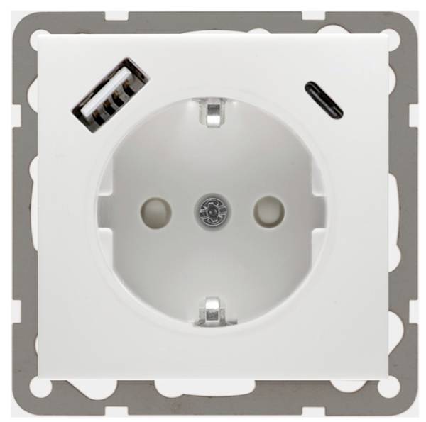 PEHA by Honeywell  umetak USB utičnica  aluminij boja 244172 1 St.