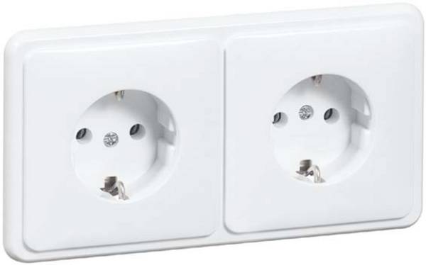PEHA by Honeywell 1-struki potpuni utičnica  čista bijela 496111 1 St.