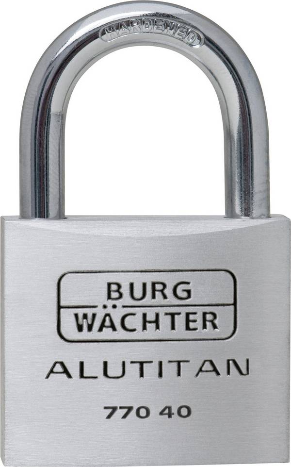 Burg Wächter 36061 lokot 40.00 mm različito zatvaranje   aluminij boja zaključavanje s ključem