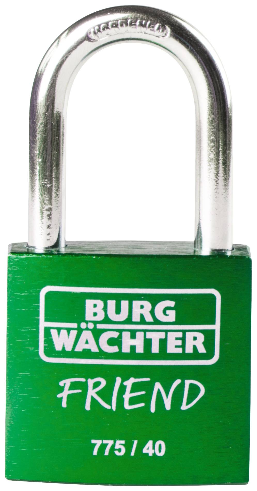 Burg Wächter 39451 Hangslot 40.00 mm Verschillend sluitend Groen Sleutelslot