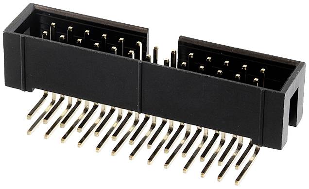Connfly standardna letva s muškim kontaktima Broj redova: 2 Broj polova po redu: 13 DS1013-26RSIB-B-0 1 St. Tray