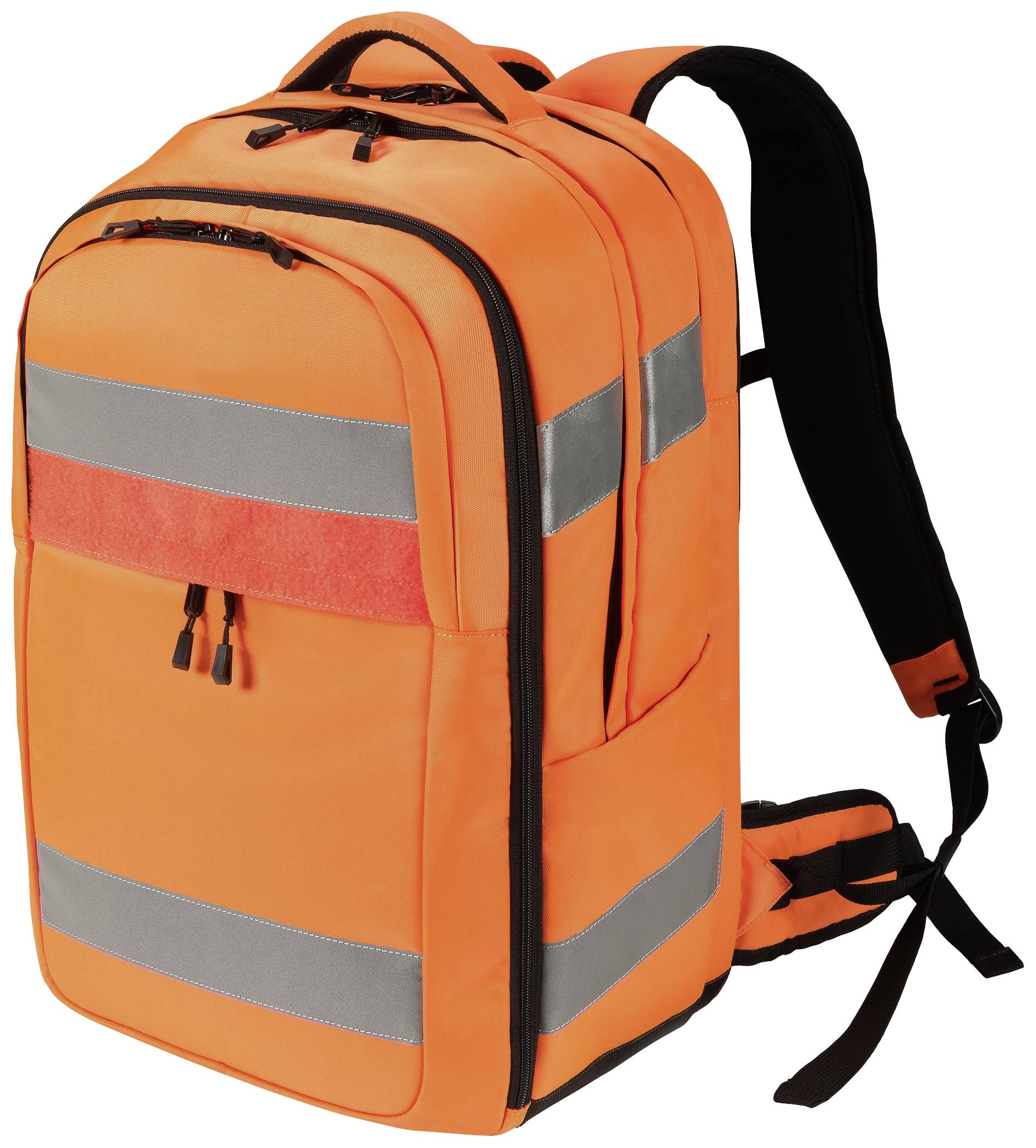 Dicota Warnschutz ruksak za prijenosno računalo Hi-Vis 32-38 Liter Prikladno za maksimum: 43,9 cm (17,3") narančasta