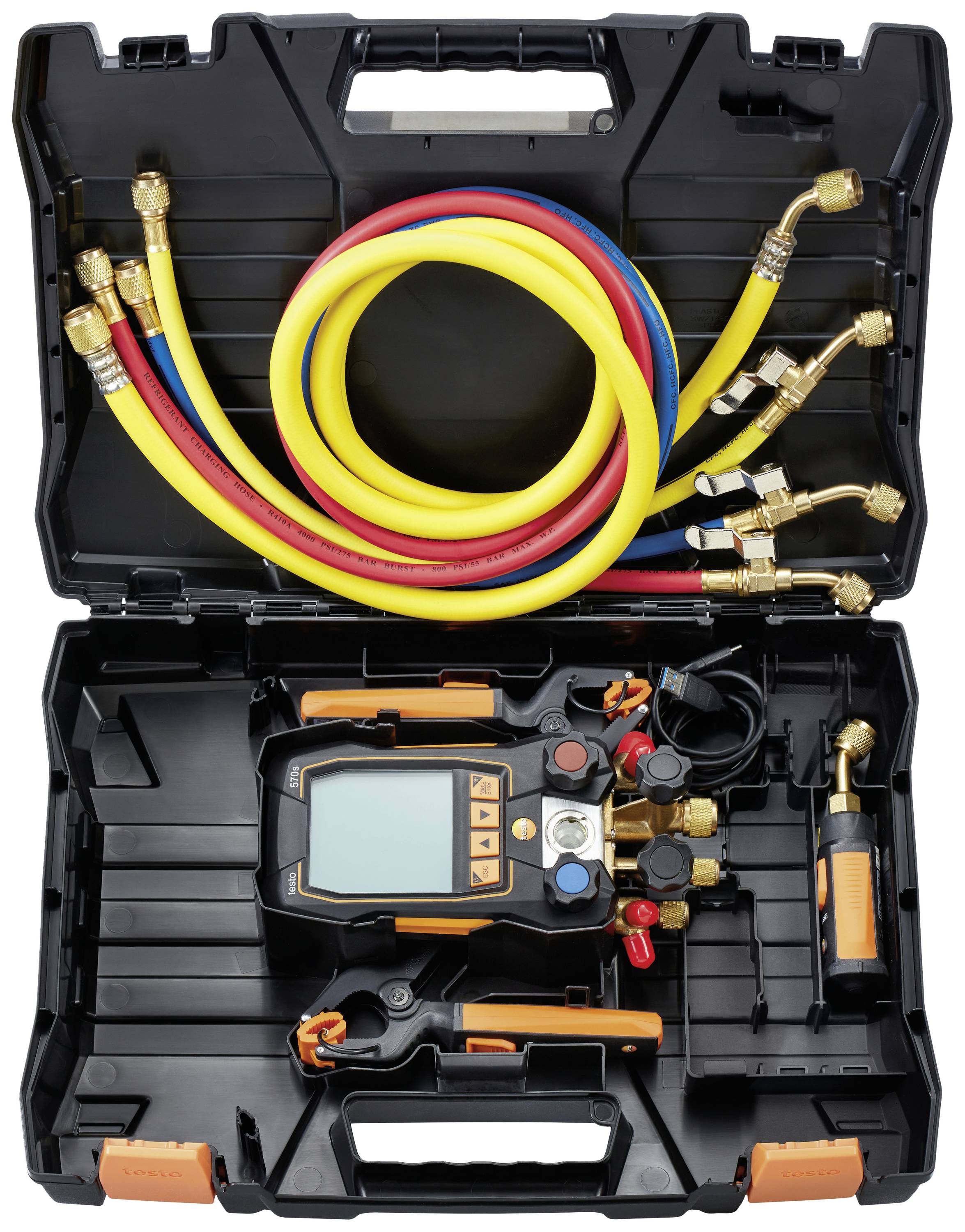 mjerač za rashladno sredstvo testo 570s-Set-1