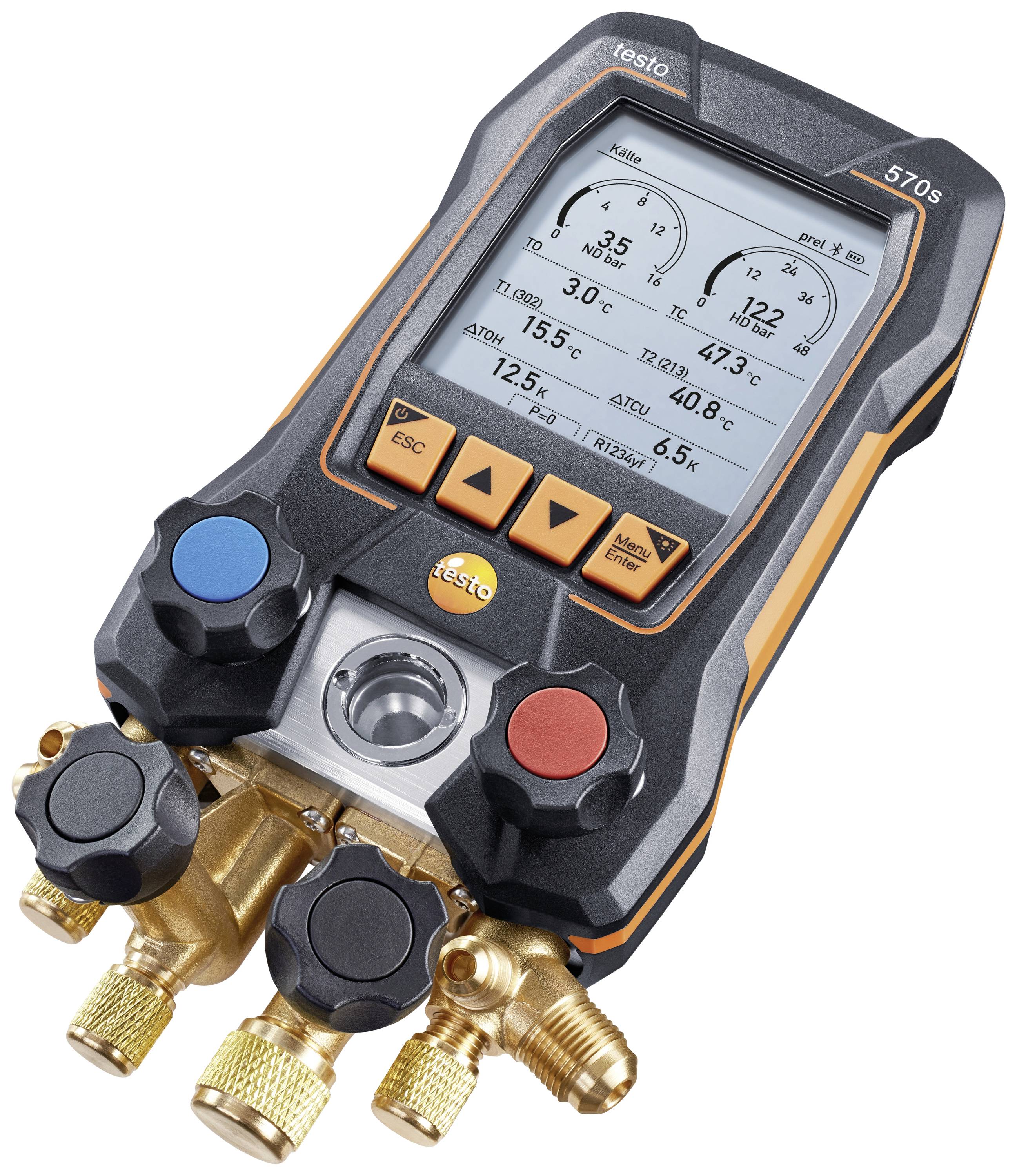 mjerač za rashladno sredstvo testo 570s-Set-2
