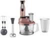 arzum AR1103 štapni mikser 1500 W turbo funkcija, s funkcijom drobljenja leda, s mjernom šalicom, s posudom za miješanje ružičasto-zlatna (roségold)