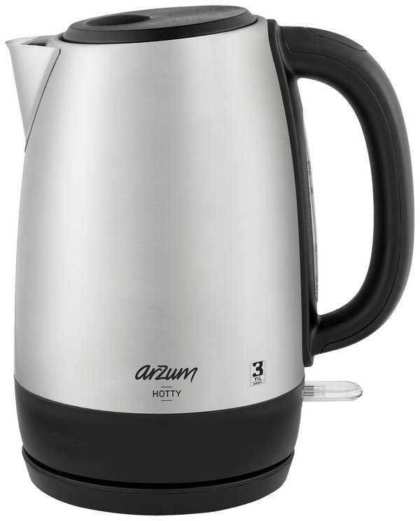 arzum AR3074 kuhalo za vodu bezžičan, zaštita od pregrijavanja inox Kapacitet: 1.7 l