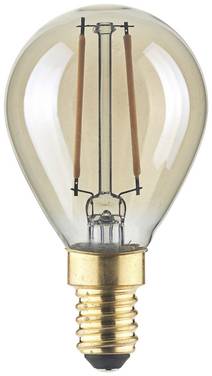 LightMe LM85054 LED  E14 oblik kapi 4.5 W jantar (Ø x V) 45 mm x 80 mm filament 1 St.