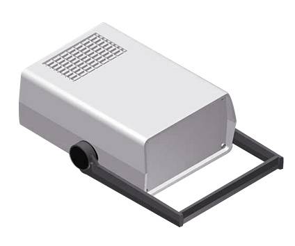 TEKO KL 44.5 KL 44.5 Elektronicabehuizing 198 x 178 x 72 x 178 ABS Lichtgrijs 1 stuk(s)