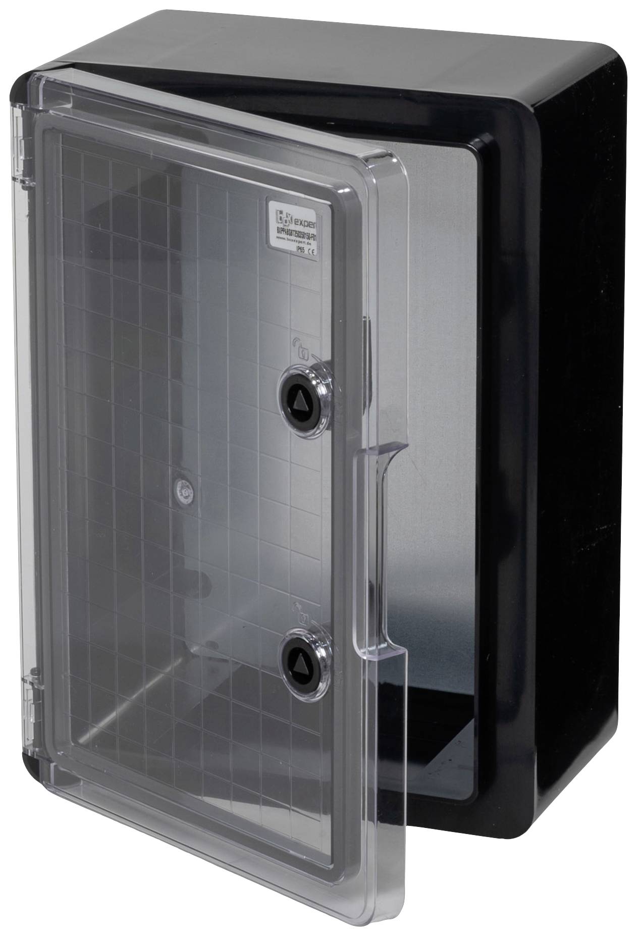 Boxexpert BXPPABSBT250350150-F01 Installatiebehuizing 150 x 250 x 350 ABS kunststof Zwart 1 stuk(s) afbeelding