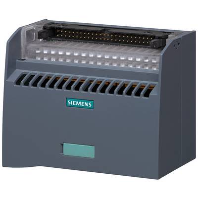 Siemensov proizvod, elektronička naprava s ventilacijskim otvorima i priključnim letvama na vrhu. Pogodan za industrijske primjene.