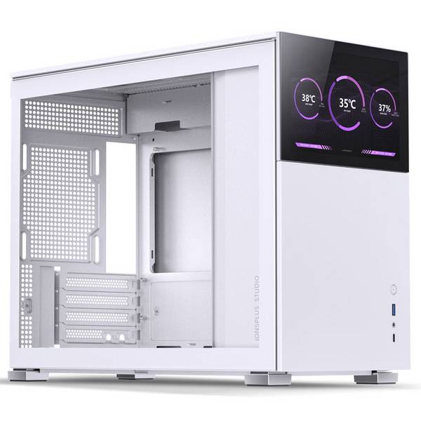 Jonsbo D31 Screen Micro-Tower kućište za računala  bijela