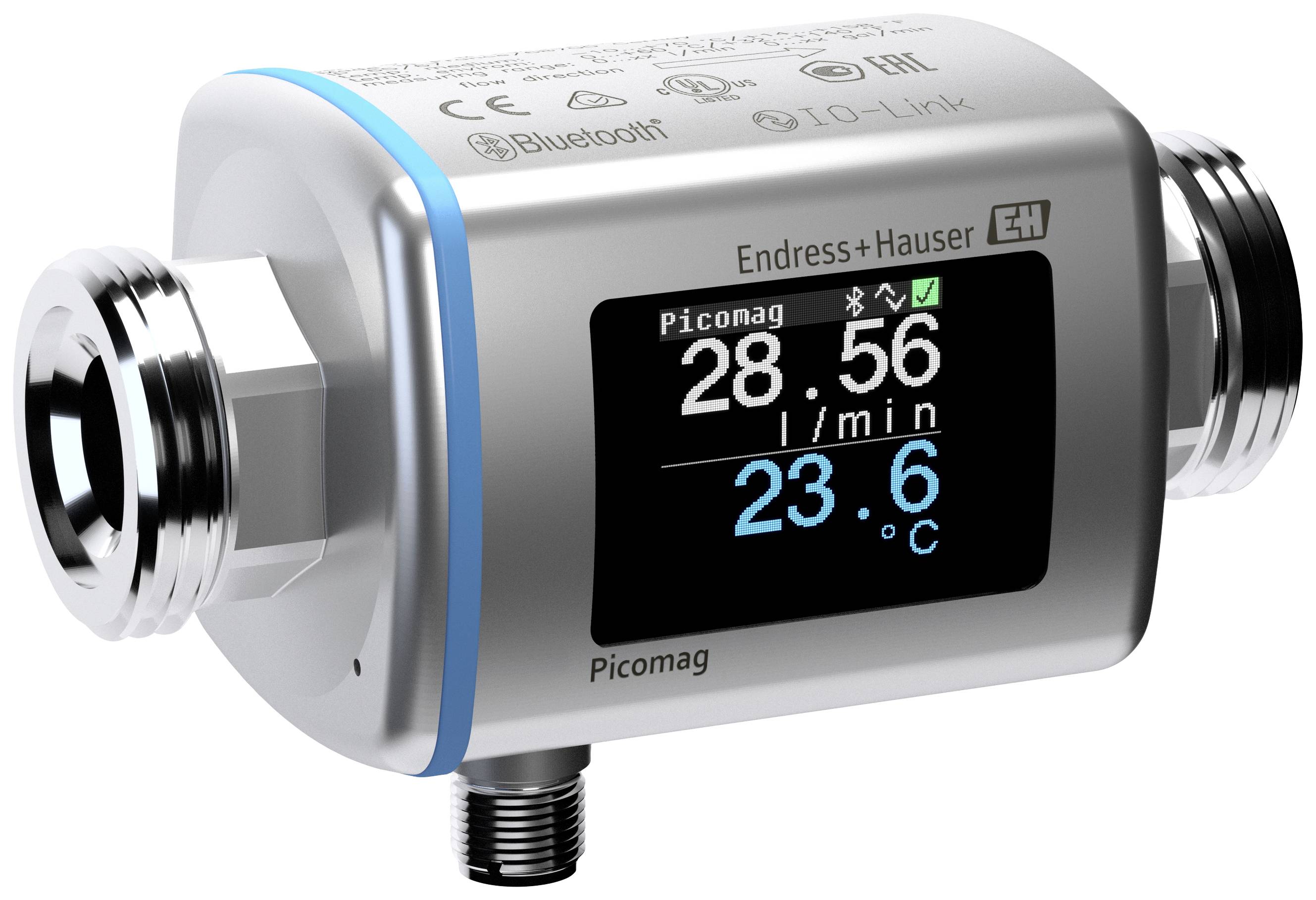 Endress+Hauser DMA20 Doorstroommeter Voedingsspanning (bereik): 18 - 30 V Meetbereik: 0.1 - 75 l/min 1 stuk(s)