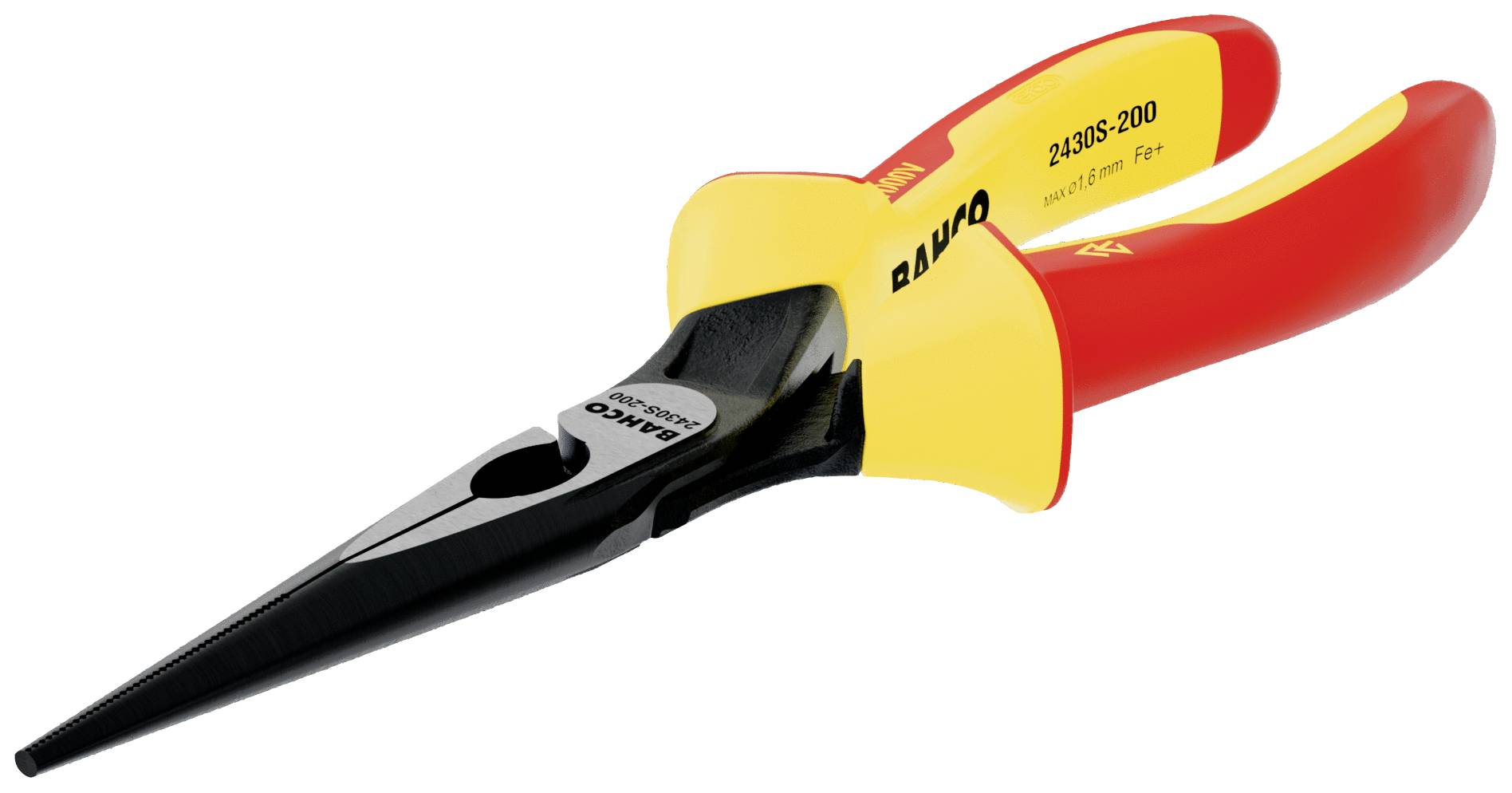 Bahco 2430 S-200 Platte rondbektang VDE 200 mm afbeelding