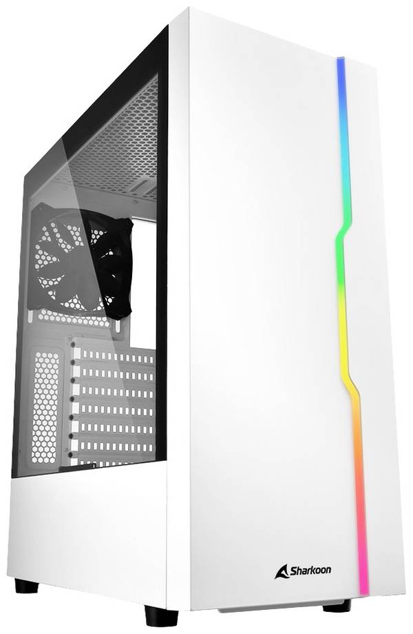 Sharkoon RGB Slider midi-tower kućište za računala  bijela