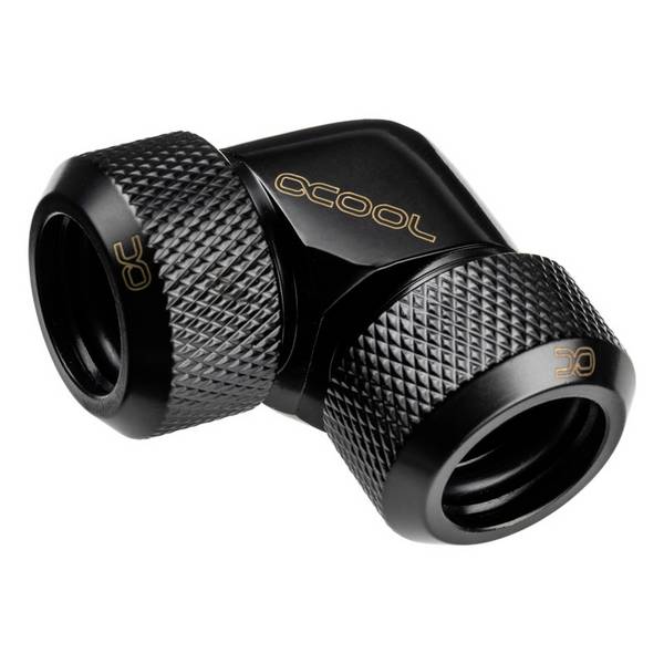 Alphacool Eiszapfen 13mm Hardtube Anschraubtülle 90 Grad L-Verbinder kutni priključak za vodeno hlađenje