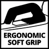'Ergonomski udoban grip'-grafika prikazuje stiliziranu ruku s ergonomskim zahvatom iznad teksta.
