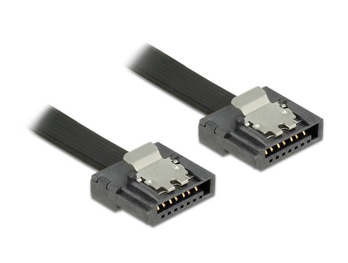DeLOCK 0.5m SATA III SATA-kabel 0,5 m Zwart SATA 7-pin