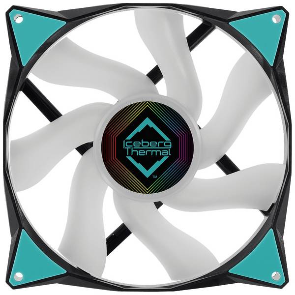 Iceberg Thermal IceGALE ARGB ventilator za PC kućište crna