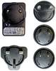 iSafe MOBILE Ladeset international (Adapter EU,UK,US,AU) USB punjač 1x USB-A crna mobilno s europskim adapterom, s UK adapterom, s SAD adapterom, s adapterom za Australiju