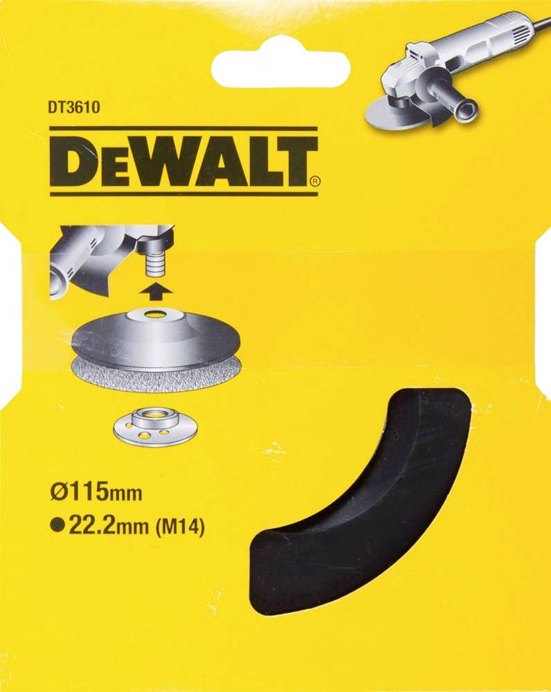 DEWALT DT3610-QZ Schuurschijf/polijstschijf 115 mm M14