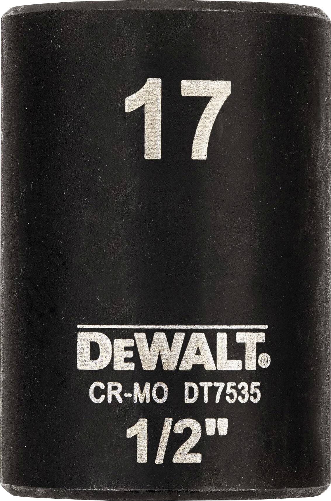 DEWALT DT7535-QZ Zeskant Steeksleutels 17 mm 1/2 17 mm 1/2 (12,5 mm)