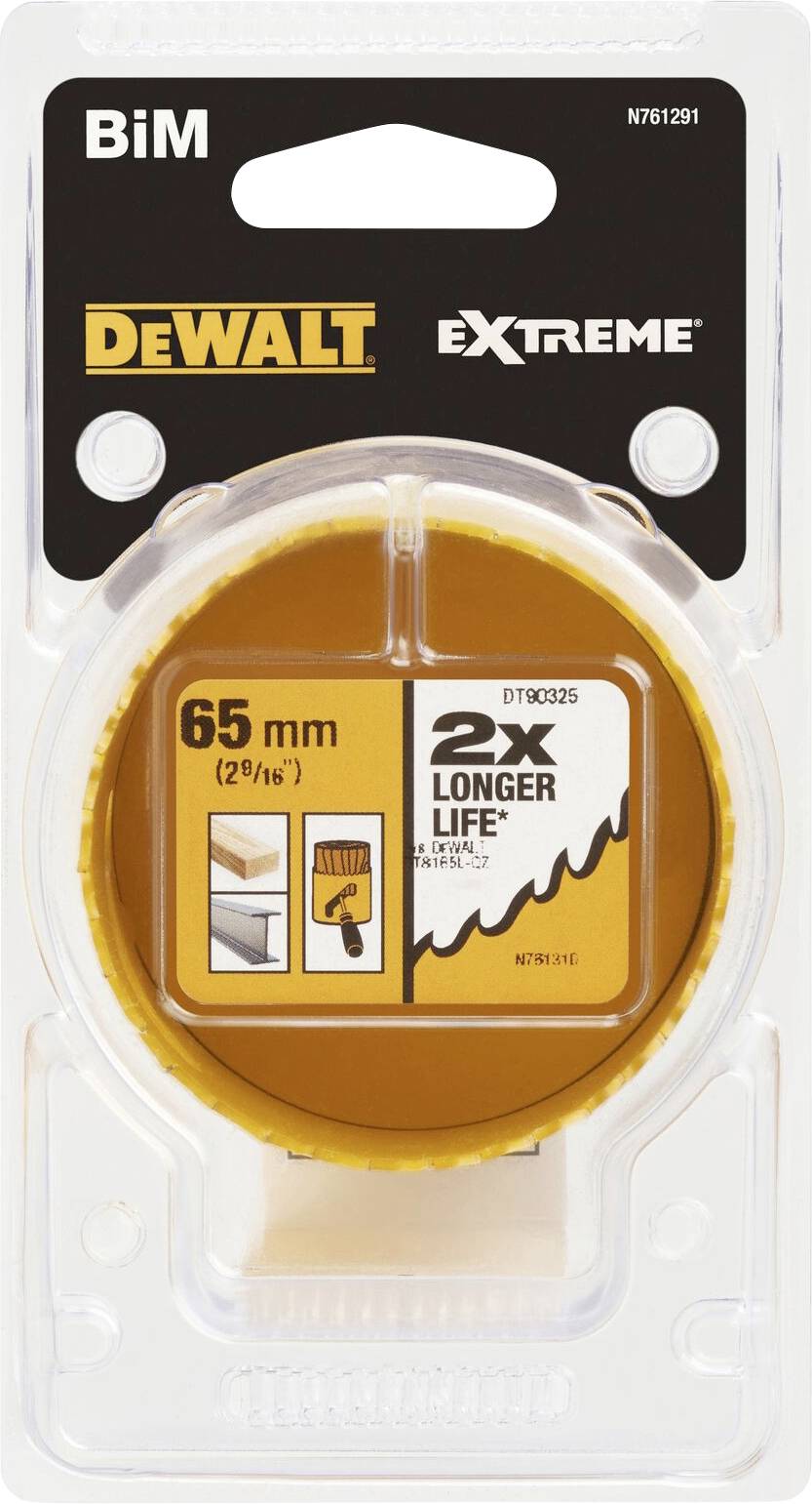 DEWALT DT90325-QZ DT90325-QZ Gatenzaag 65 mm 1 stuk(s)