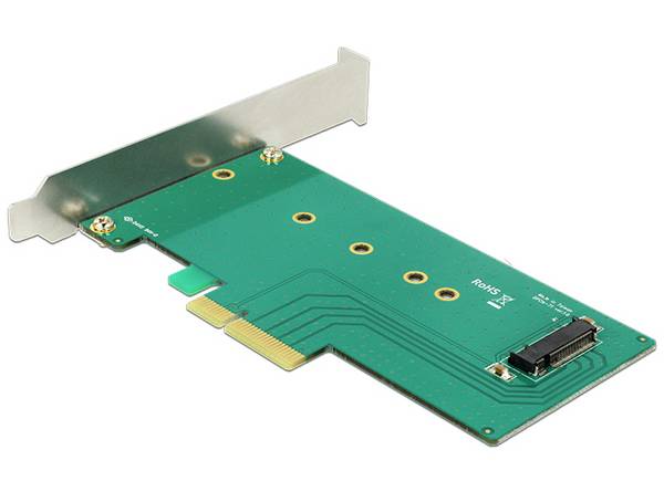 Delock 89472  PCI-Express kartica PCIe Pogodno za (SSD): 22110 uklj. nisko profilna ploča s utorom
